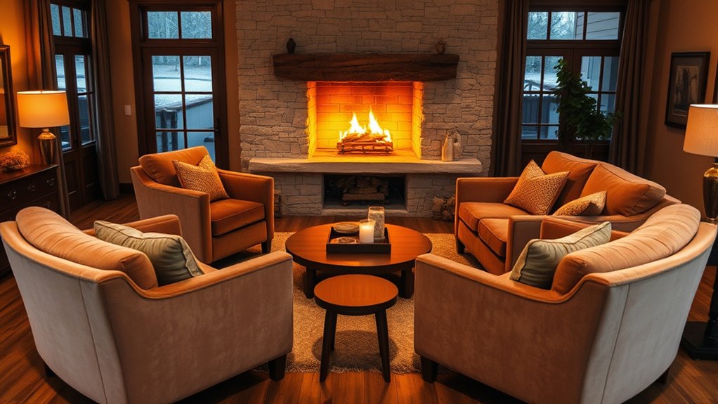 circular seating fosters connection