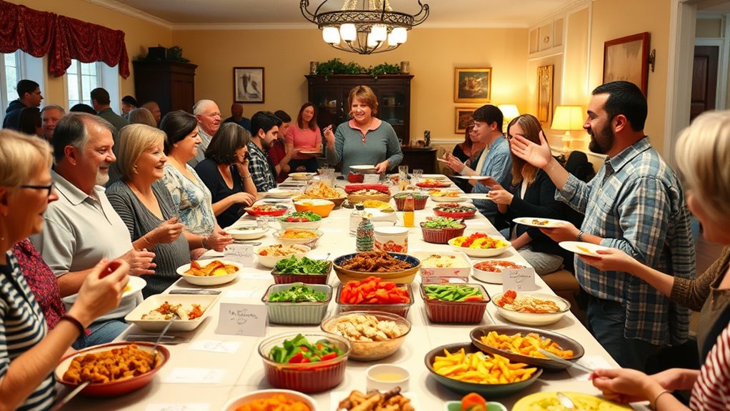 clear communication ensures smooth potlucks