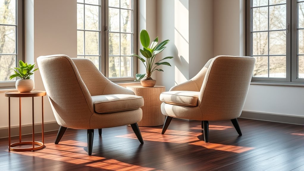 comfortable ergonomic accent chair