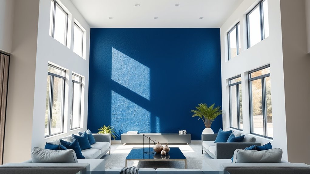 comparing accent and full room coloring