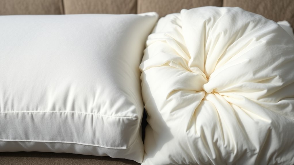 comparison of cushion materials