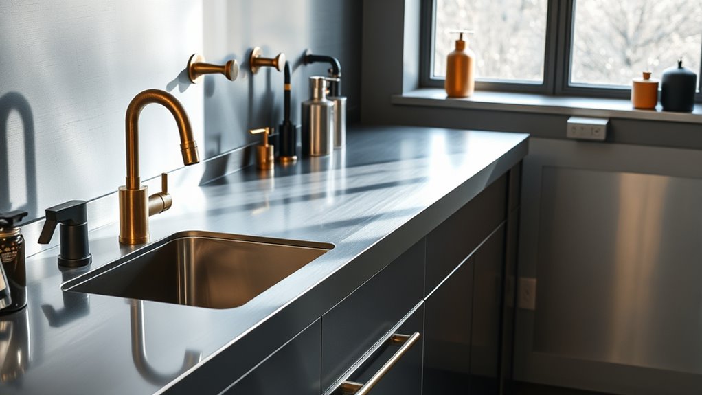 create cohesive metal combinations