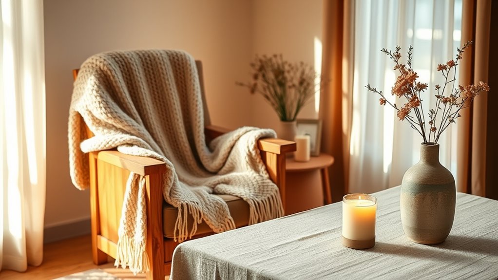 create cozy inviting space