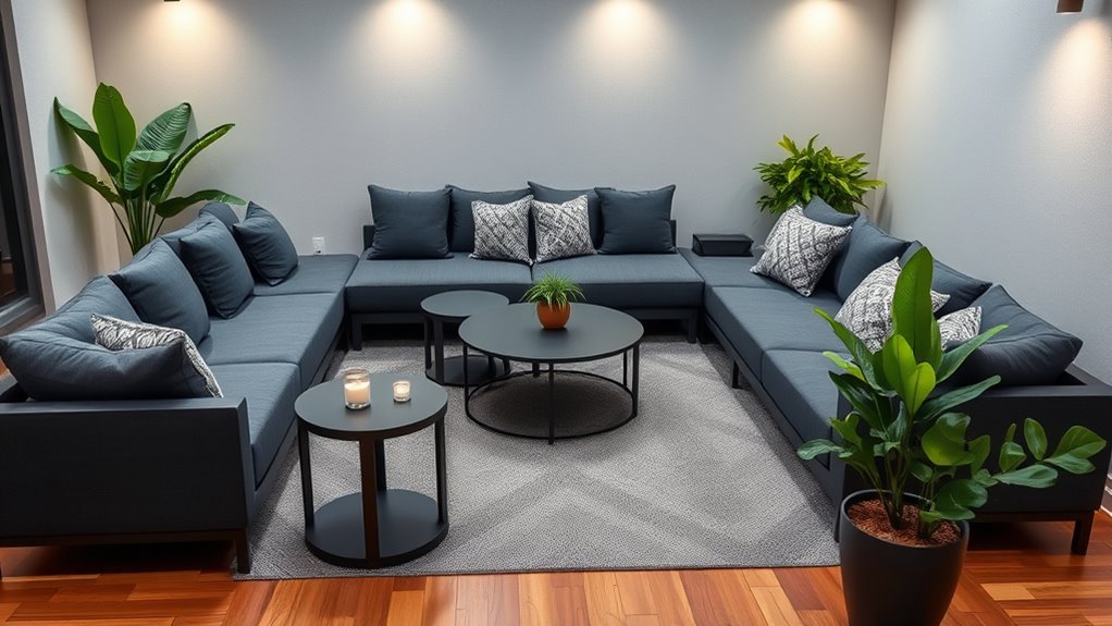 create inviting cozy outdoor space