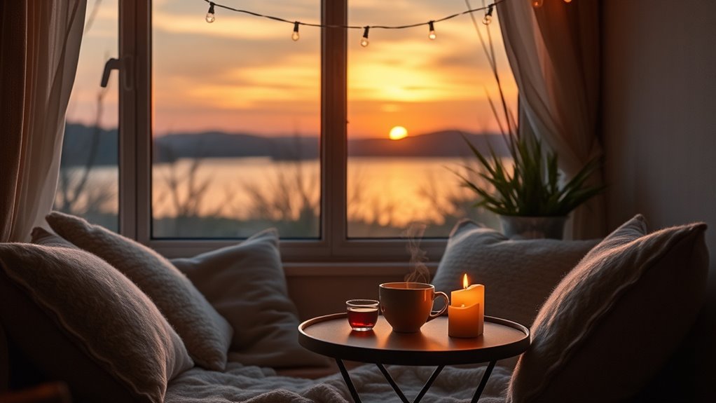 create tranquil relaxing spaces