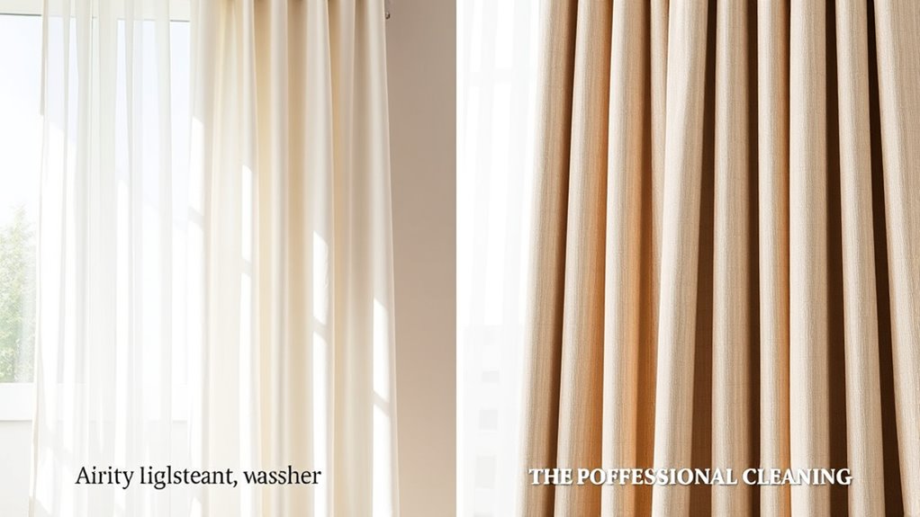 curtains require more maintenance