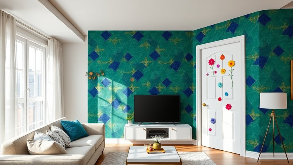 damage free removable decor