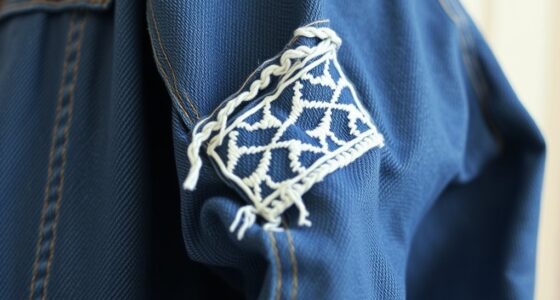 decorative visible mending