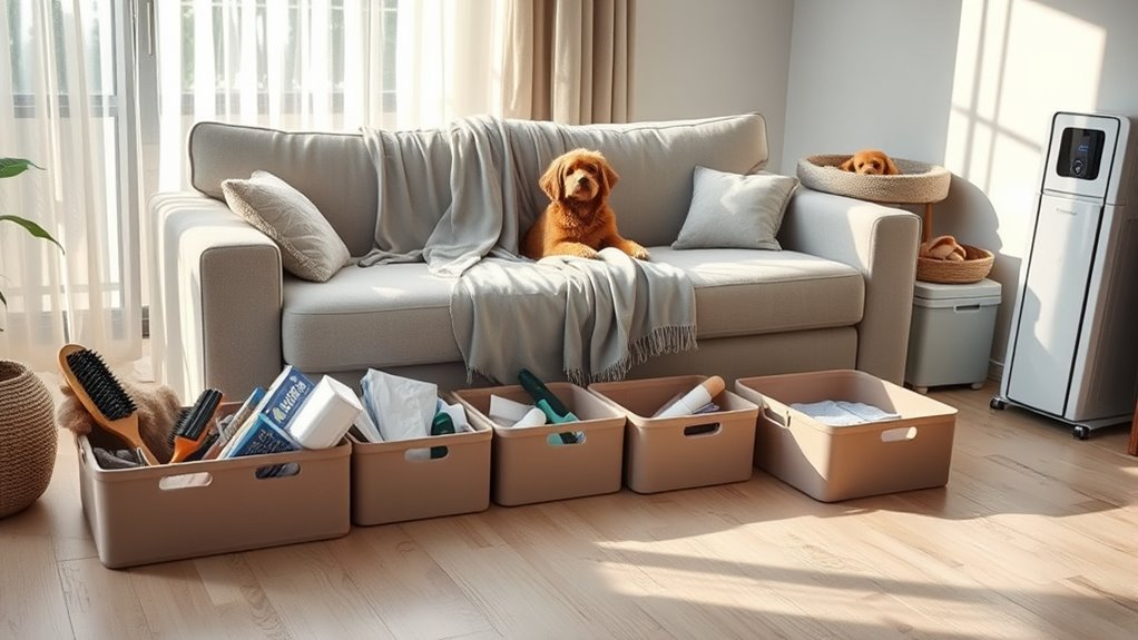 designate clean pet zones