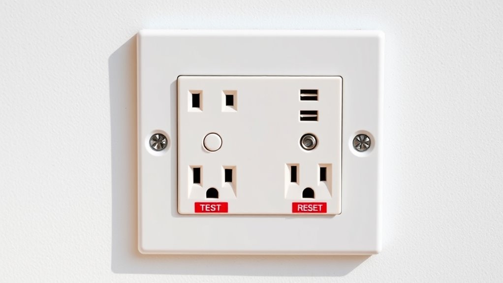 detects ground fault imbalances