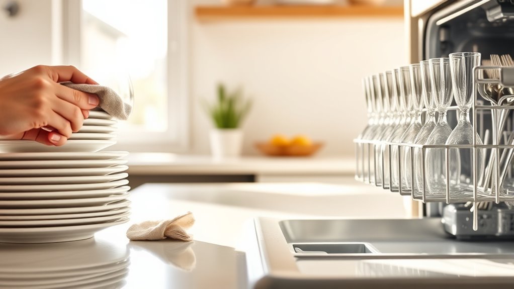 dishwasher care and maintenance