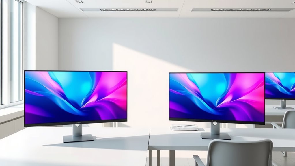 display clarity and comfort