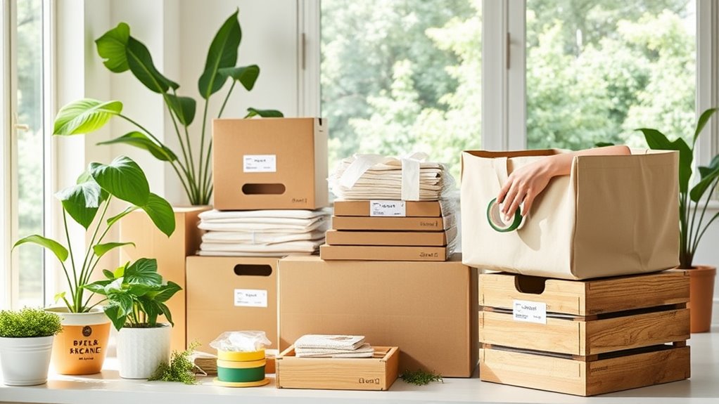 eco friendly packing strategies