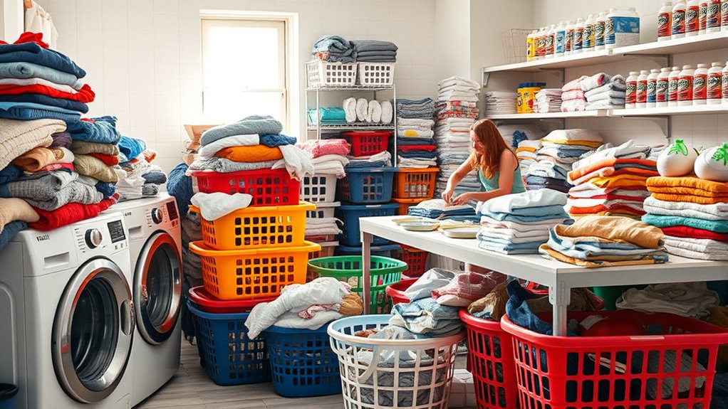 efficient household laundry management
