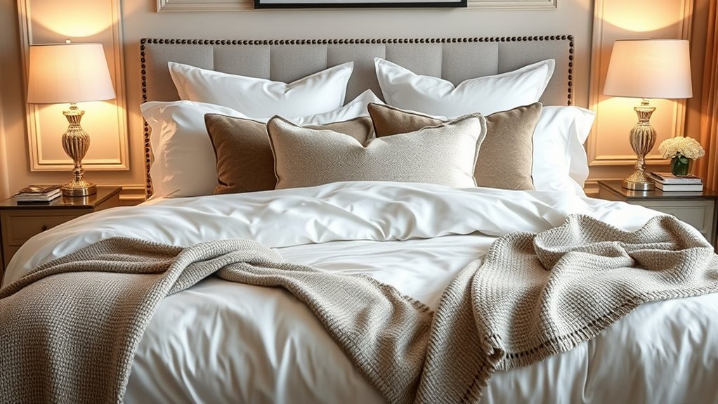 elegant and professional bedding