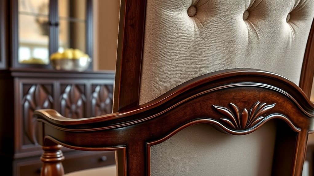 elegant supportive dining chairs