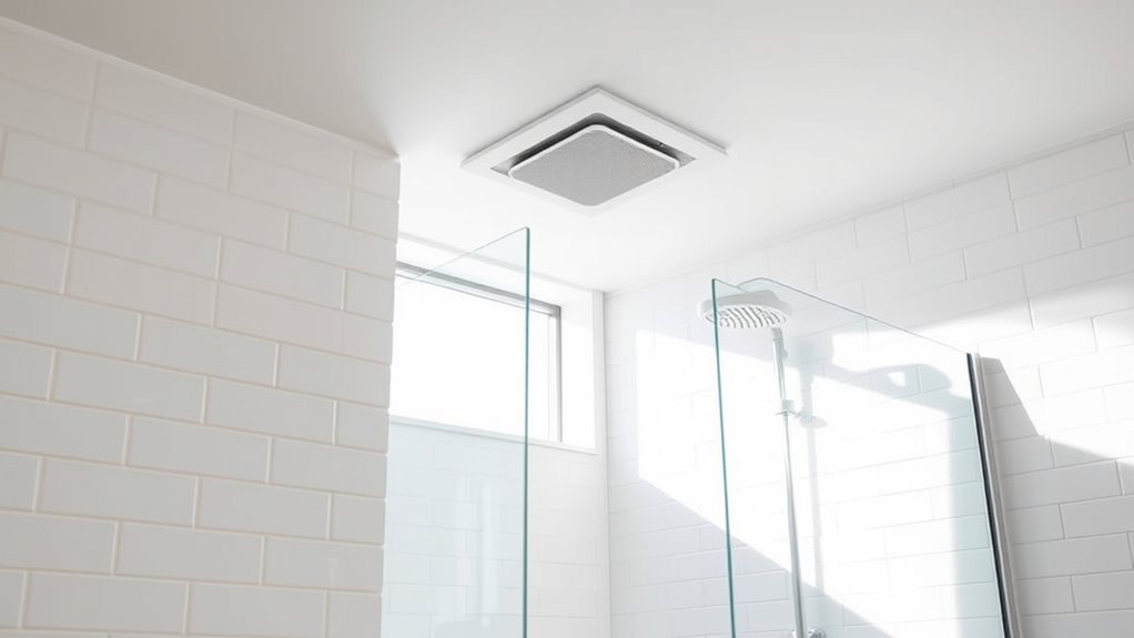 ensure proper bathroom airflow