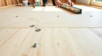 ensure proper subfloor preparation