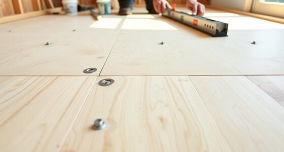 ensure proper subfloor preparation