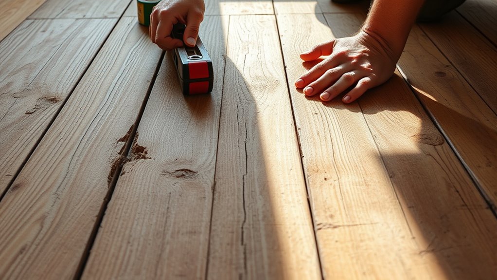 evaluate subfloor condition carefully