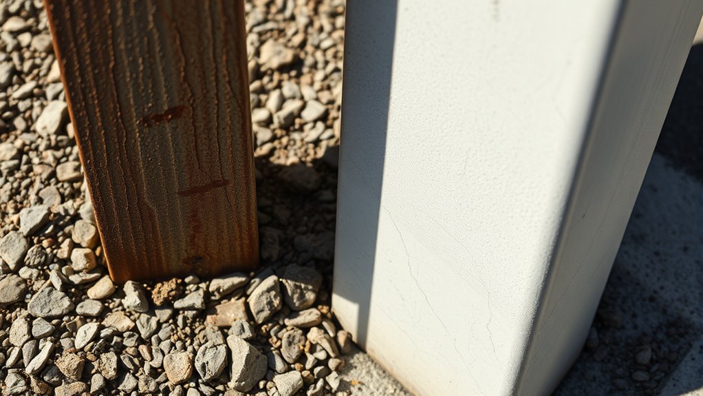 fence post foundation choices