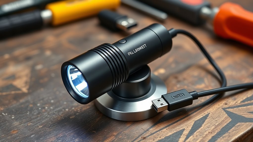 flashlight features and durability