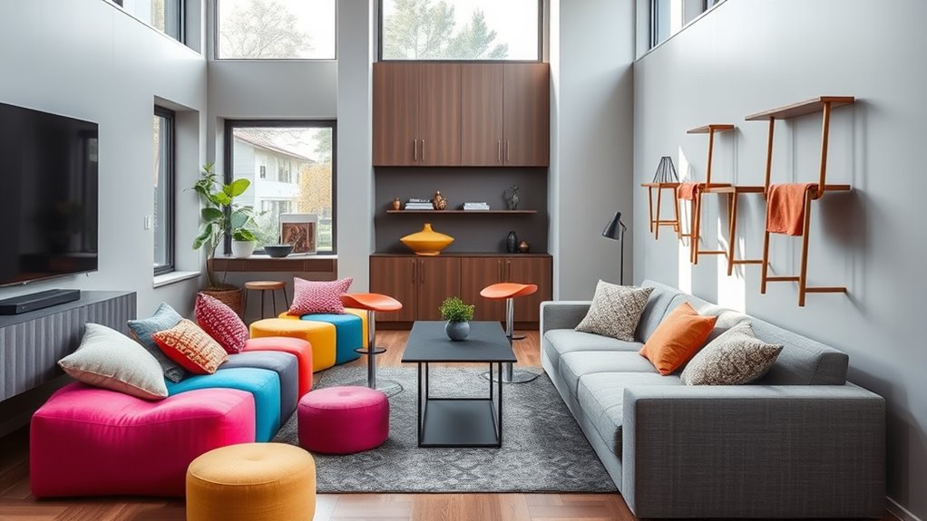 flexible outdoor seating options