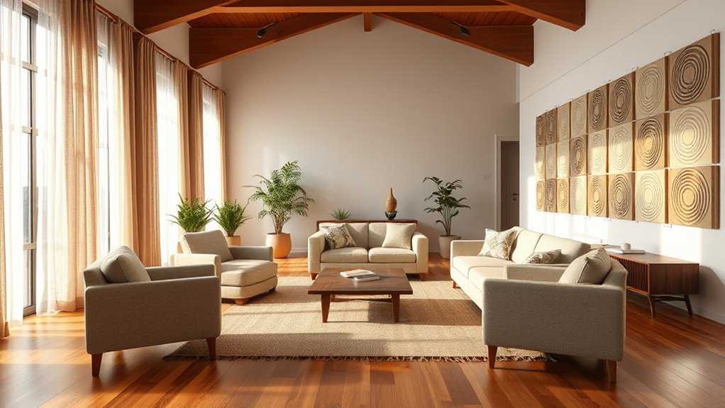 furniture placement enhances acoustics