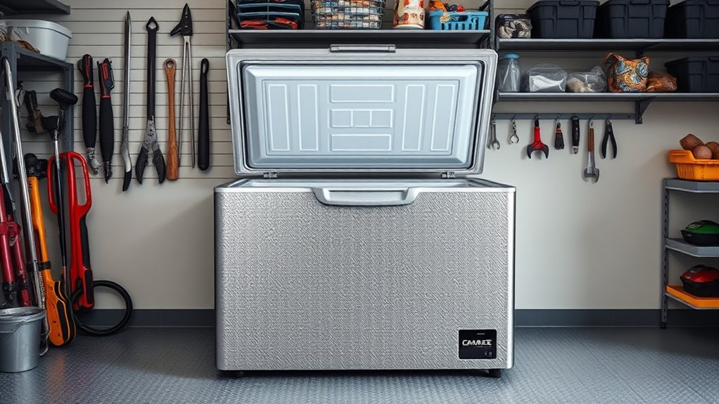 garage freezer considerations