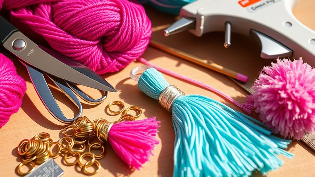 gather supplies choose colors wisely