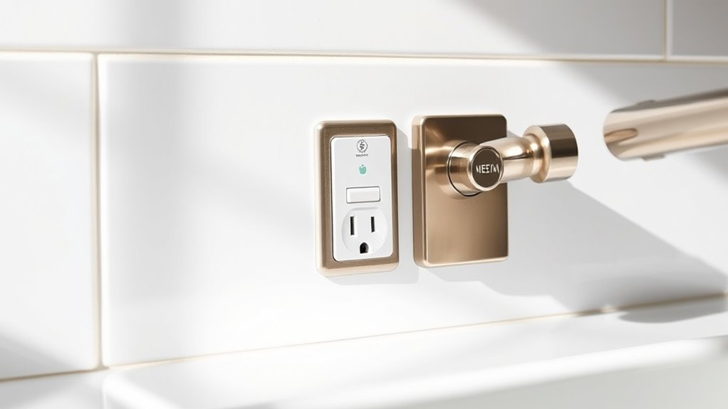 gfci outlets in moisture prone areas