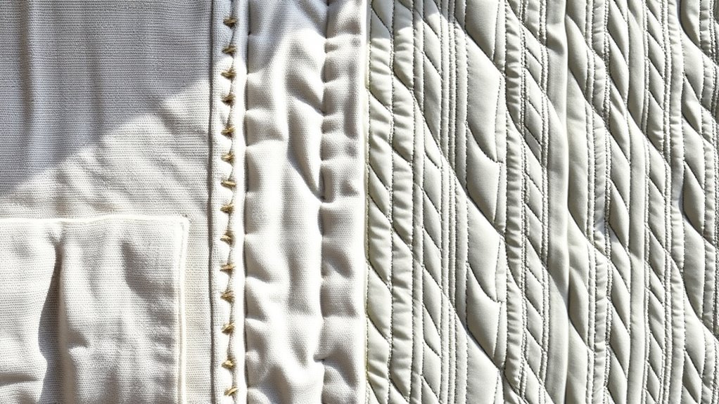 hand or machine quilting choices