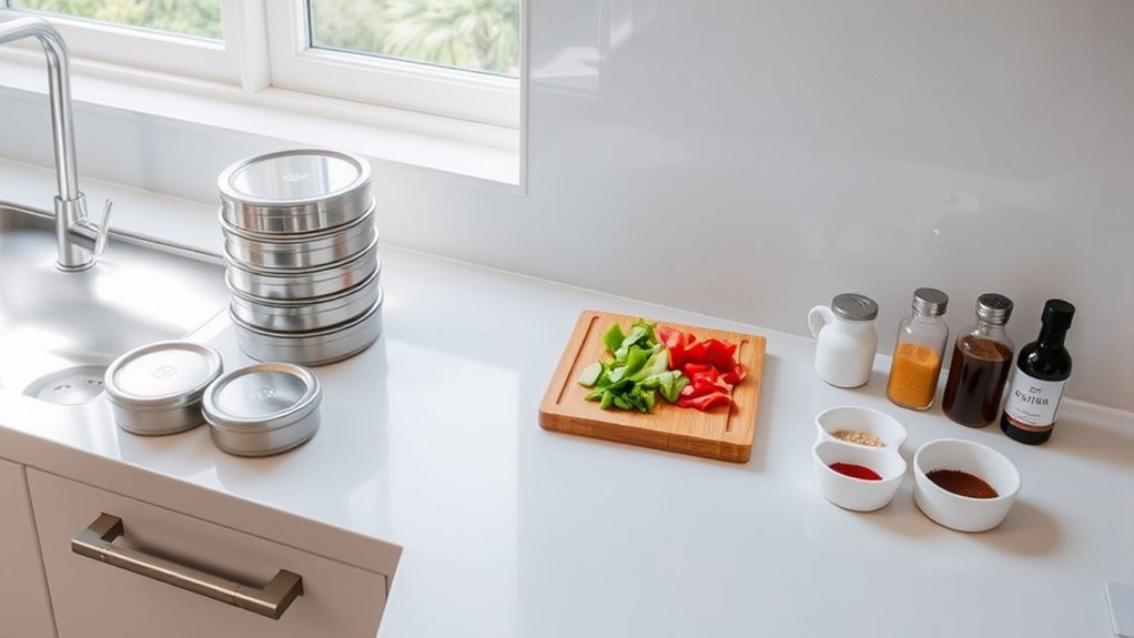 home meal preparation areas