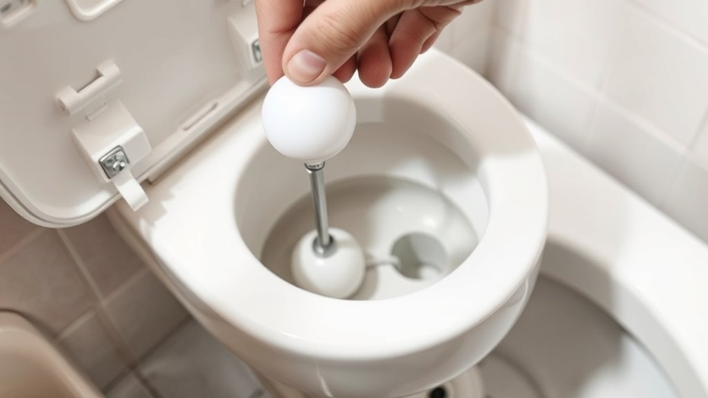 inspect and adjust float