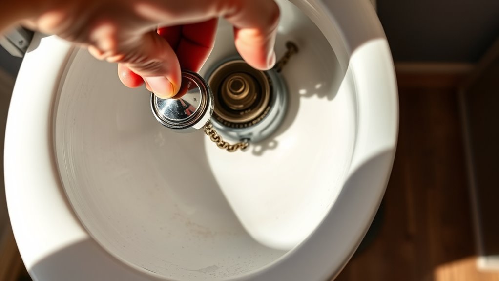 inspect handle and chain