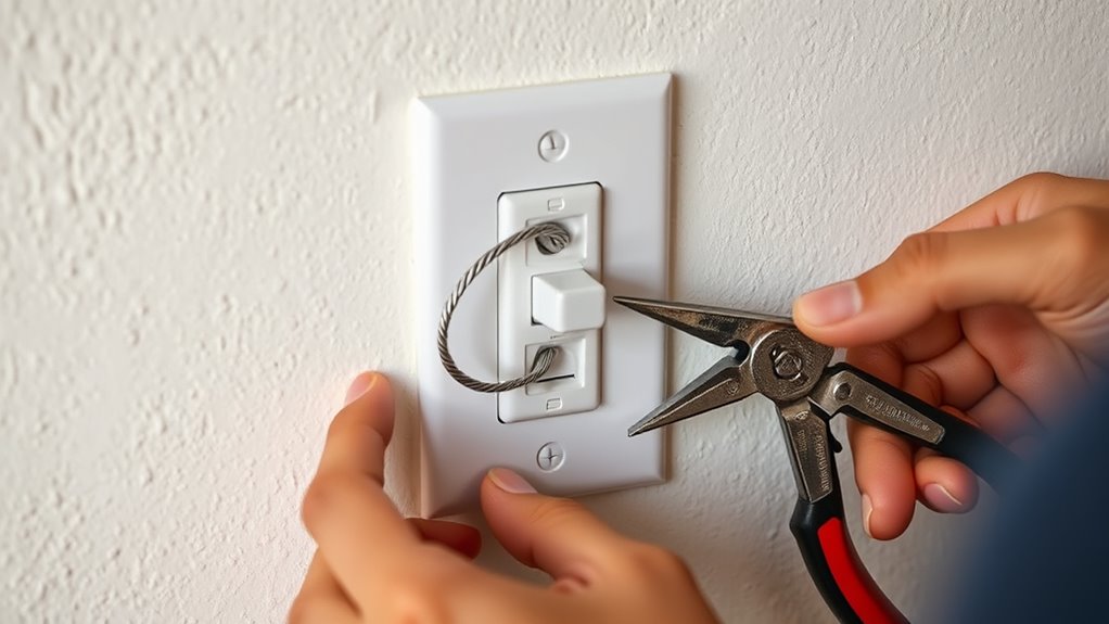 install a dimmer switch