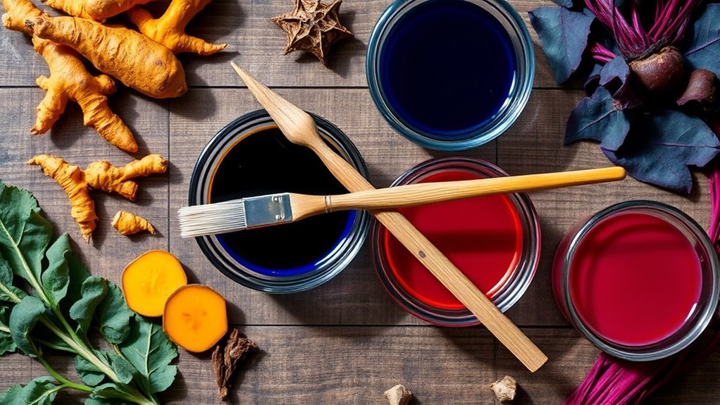 kitchen based natural dyeing