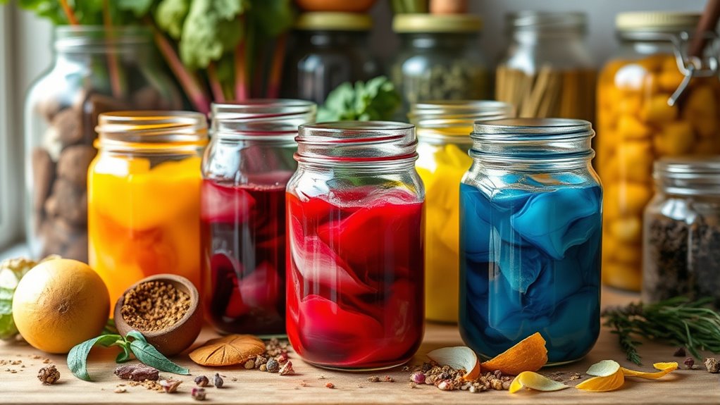 kitchen dye crafting ideas