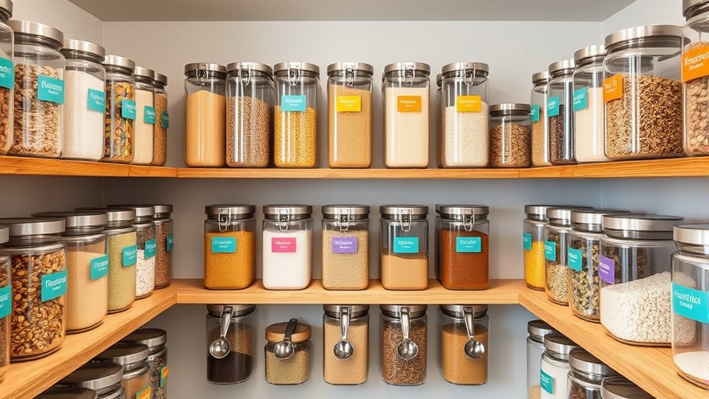 label container organize categorize