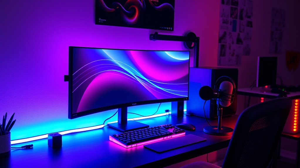 lighting setup customization options