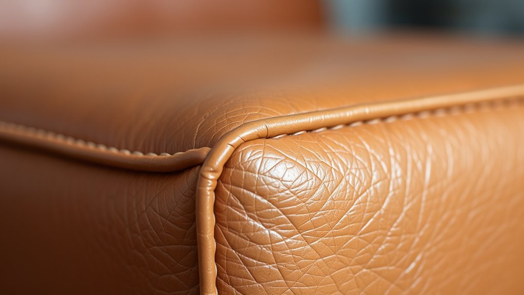 lower quality bonded leather