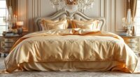 luxury king bed bedding