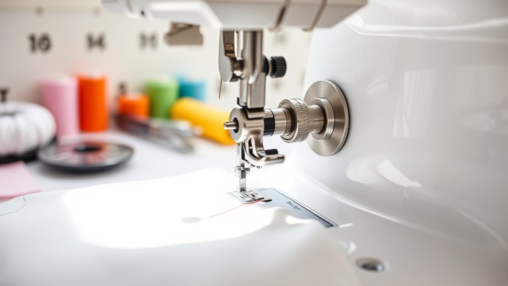 machine setup for perfect stitches