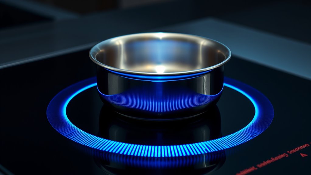 magnetic heating and controls