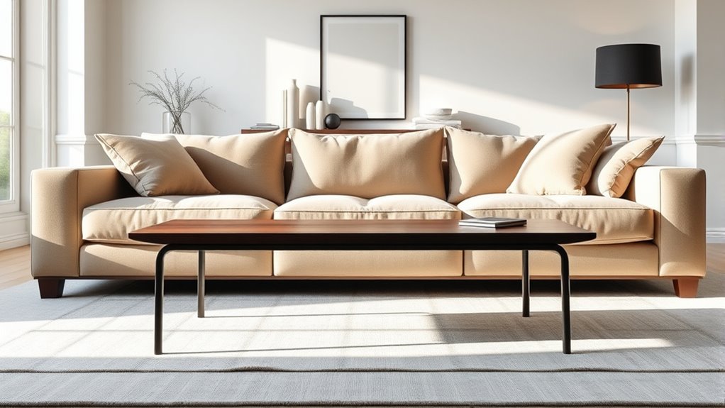 match furniture to space