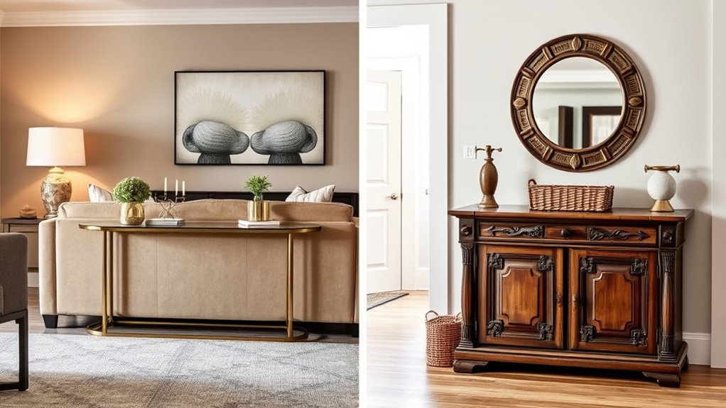 material finish style choices