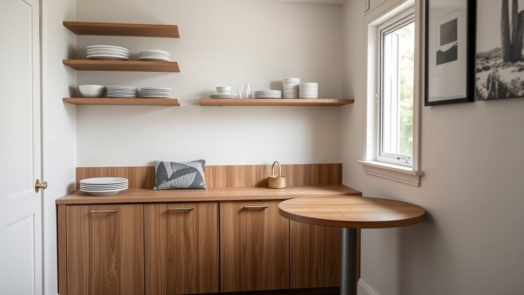 maximize small dining space