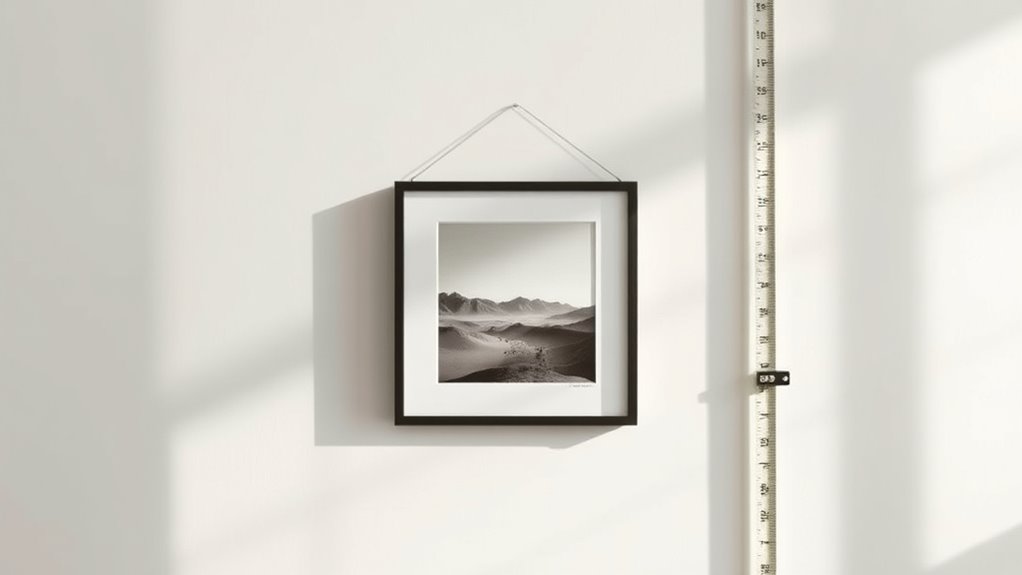 measure mark hang accurately