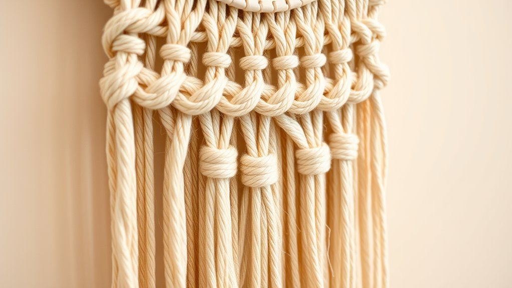 neat edges textured fringes