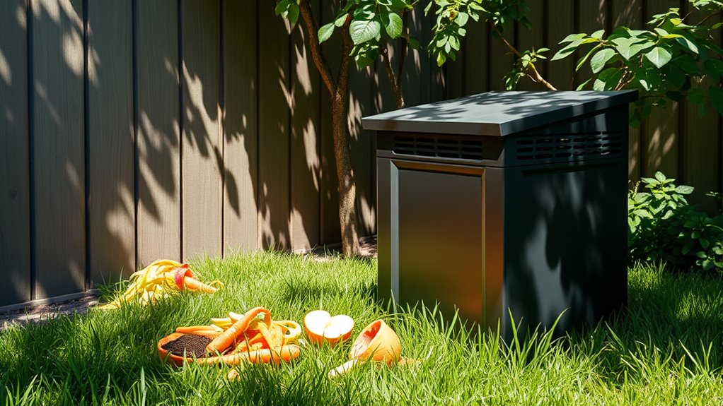 odor free home composting